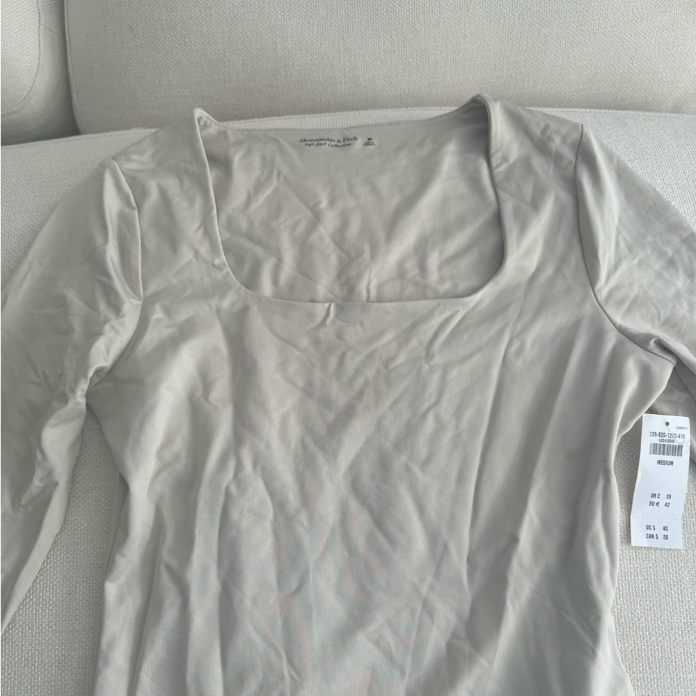 Abercrombie Cream Bodysuit